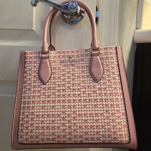 Kate Spade Pink Woven Women's Bag